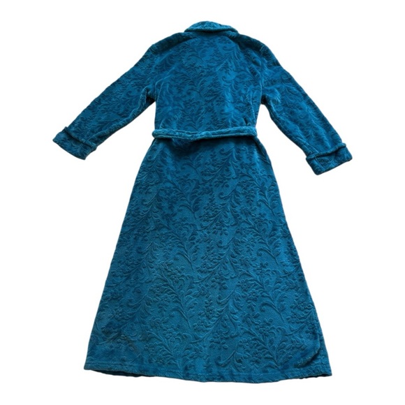 Vintage By Jasmine Rose Velour Robe - Size Medium - Picture 2 of 8